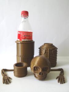 pieces of Skele-Gro with the bottle