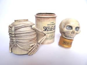 finished pieces of the Skele-Gro