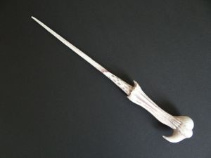 painted Voldemort wand painted Voldemort wand