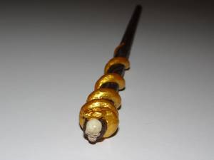 second snake wand after the paint second snake wand after the paint