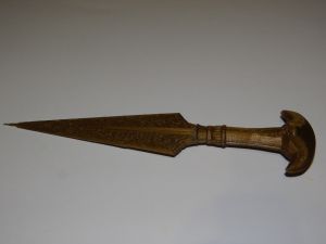 dagger glued together