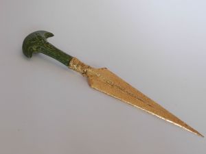 golden gilded dagger