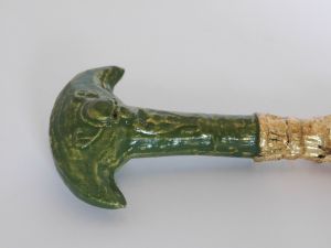 golden gilded dagger handle