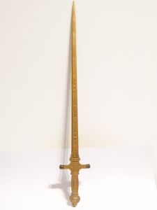 Gryffindor sword glued together